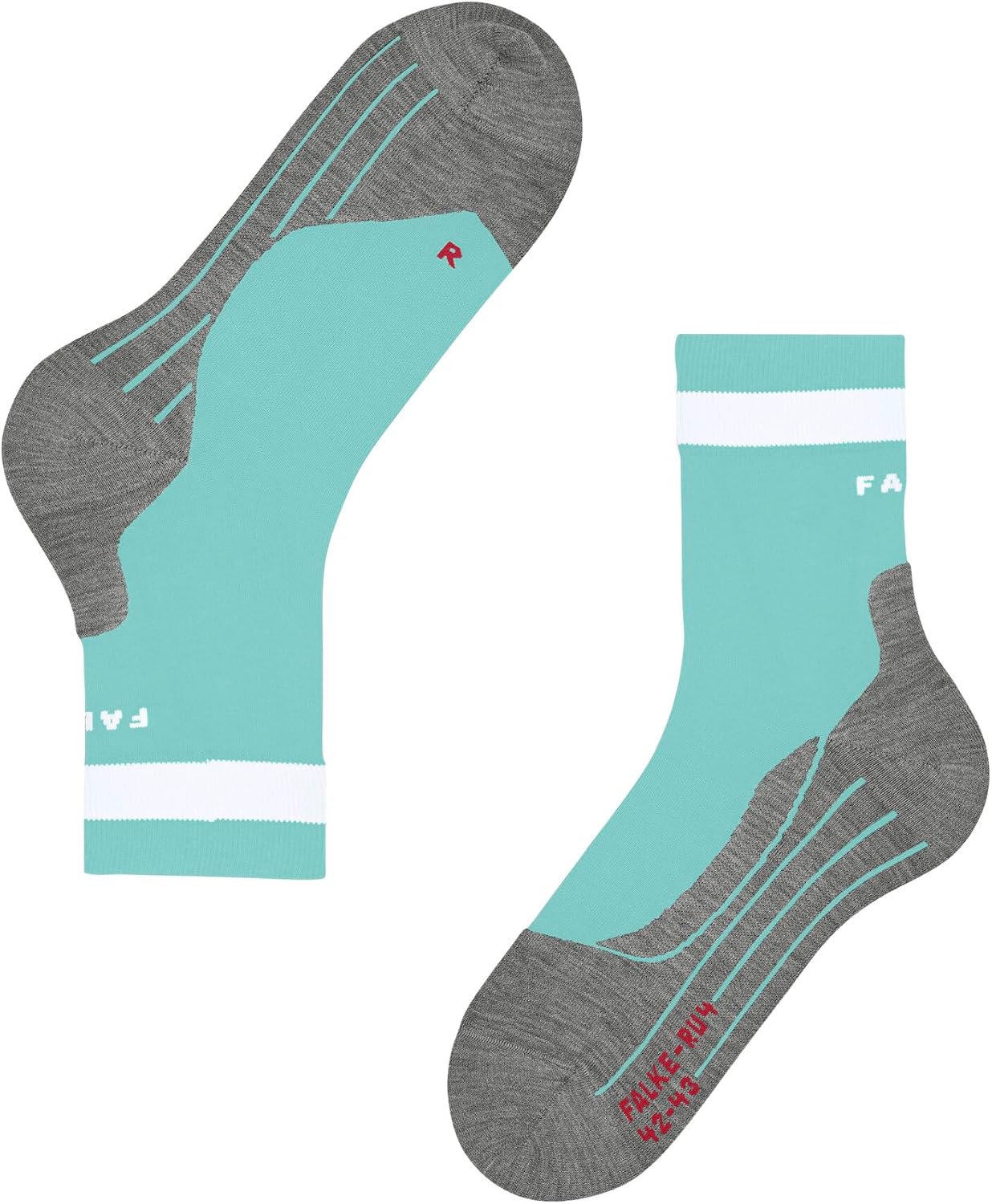 Thumbnail 5 de FALKE RU4 Running Socks – Medium Cushioning, Mid-Calf, Anti-Blister, Breathable Cotton
