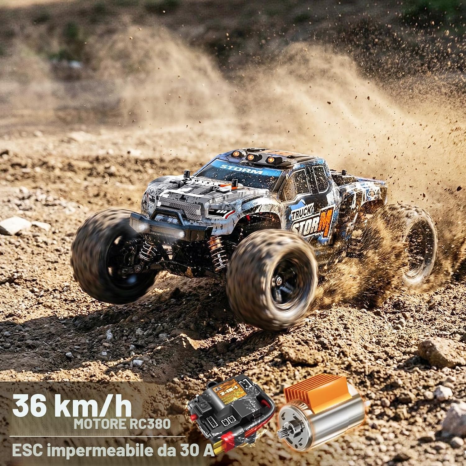 Thumbnail 1 de Womaqu 1:18 4x4 36 km/h