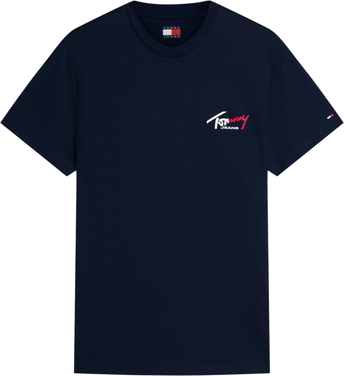 Thumbnail 4 de Tommy Jeans Tjm Slim Sign Chest SS Tee Ext Dm0dm22538 maglietta uomo a manica corta
