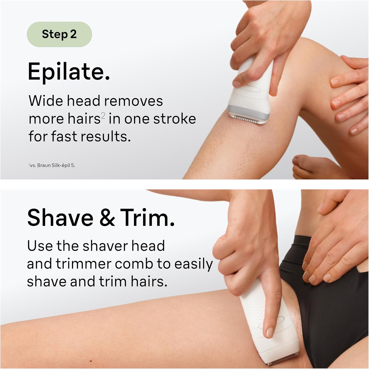 Detalle 2 de Braun Silk·épil 7 SkinSpa epilator 7-081 🪒