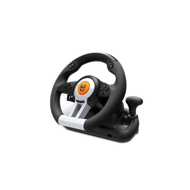 Detalle 2 de Krom K-Wheel Volante y pedales para PS4/PS3/Xbox One