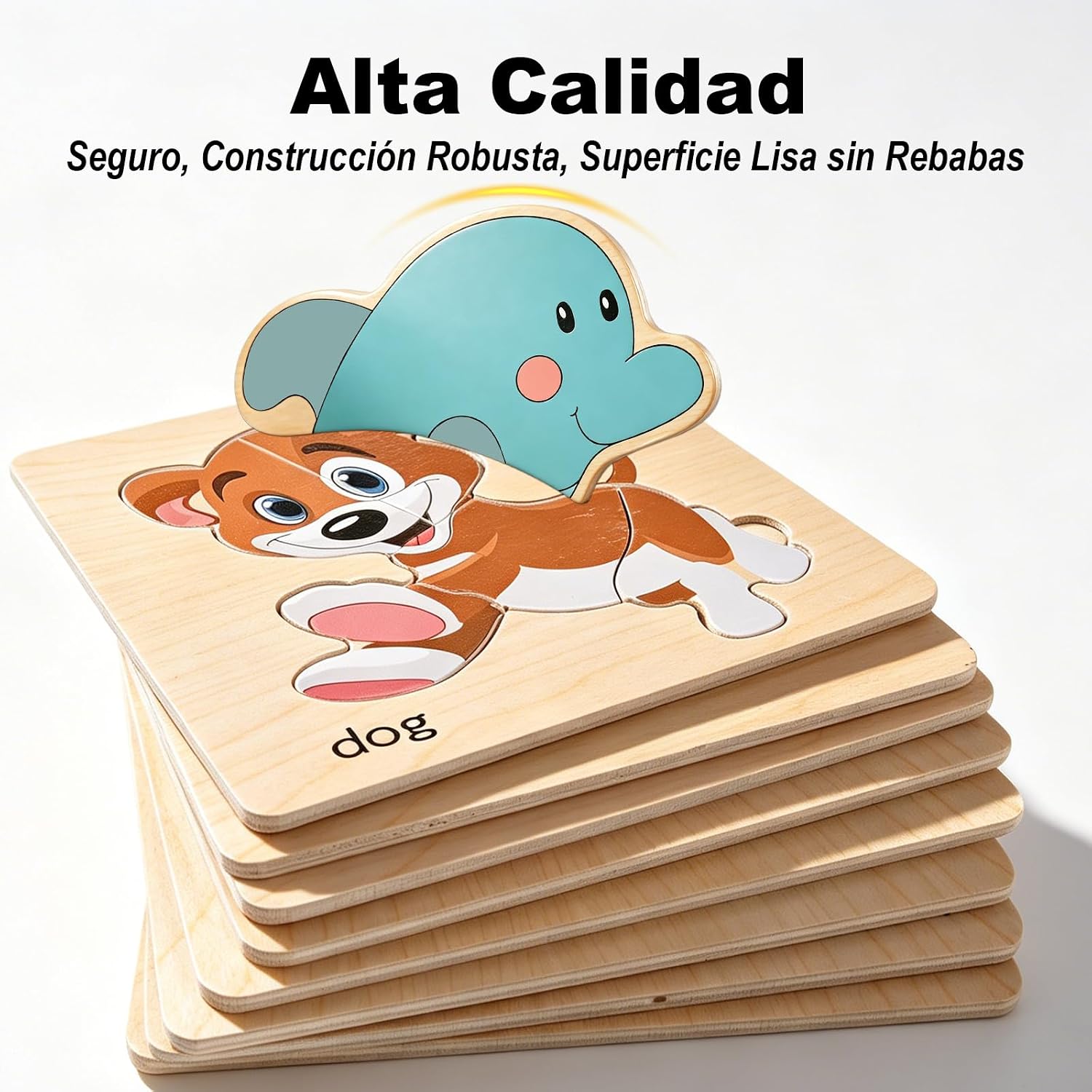 Thumbnail 2 de GOLDGE Puzzle 16 piezas para 1–5 años