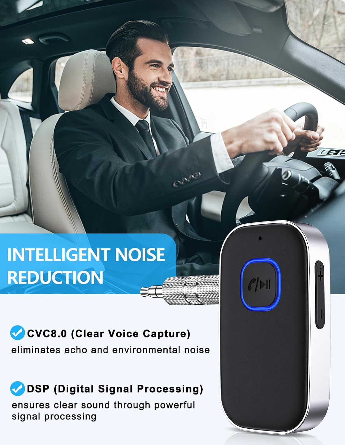 Thumbnail 3 de Babacom Bluetooth Receiver 5.3 for aux music