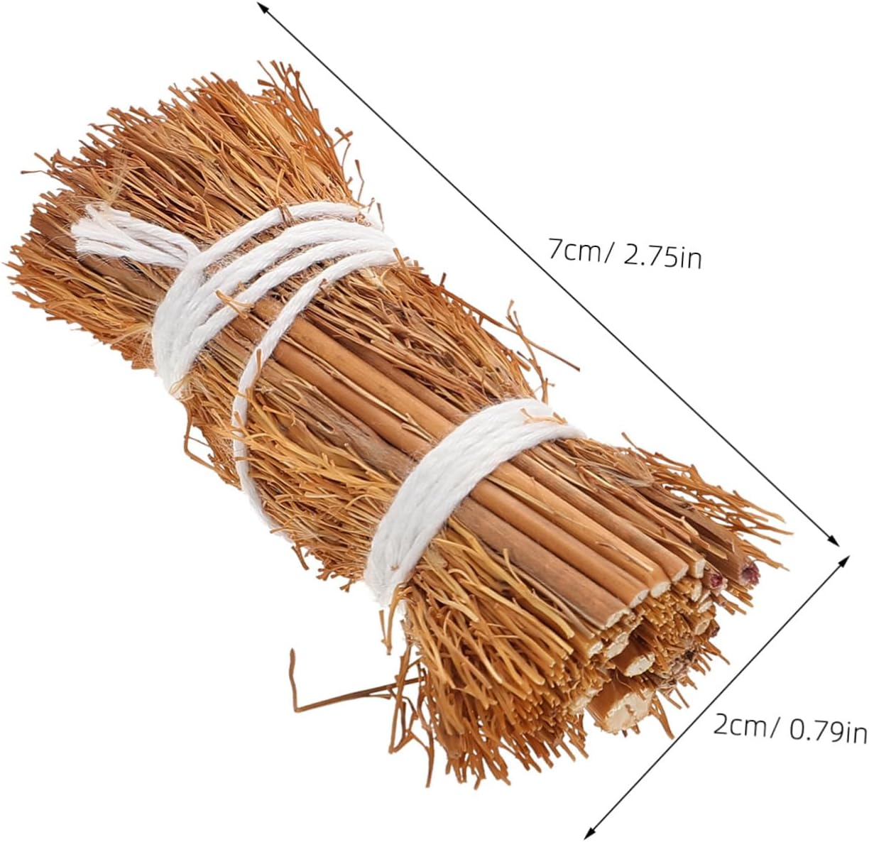 Thumbnail 1 de SUPVOX 6 handgefertigte Miniatur-Heuballen aus Grasmaterial für Puppenhaus, DIY & Fotografie
