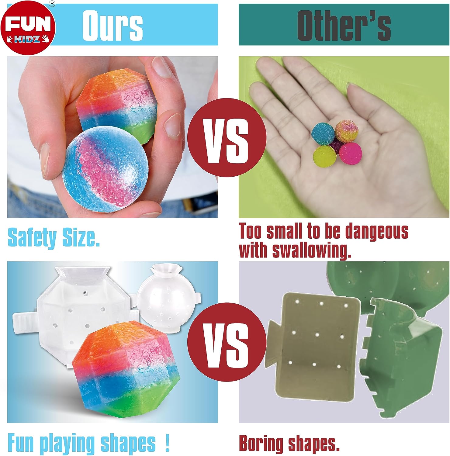 Thumbnail 6 de FunKidz Big Bouncy Ball Kit for Kids DIY Kit 🎈