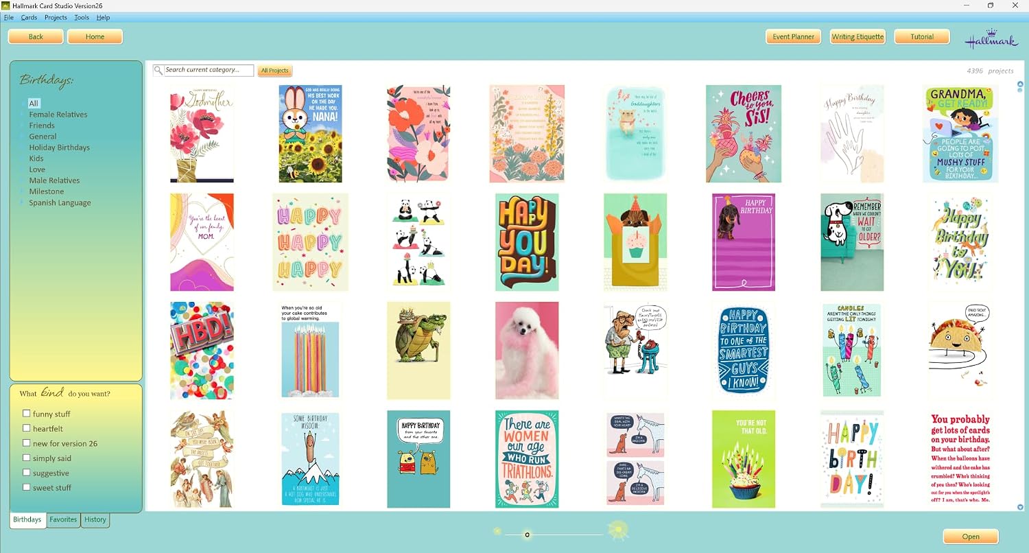 Thumbnail 3 de Hallmark Card Studio Deluxe 2026 [PC Download] by Avanquest