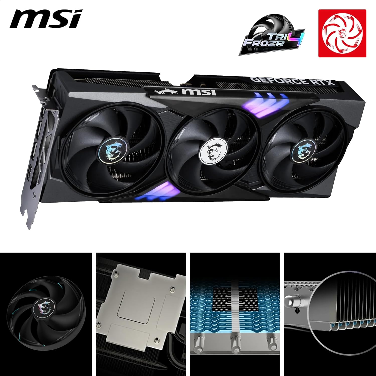Detalle de MSI GeForce RTX 5060 Ti 8 Go Gaming