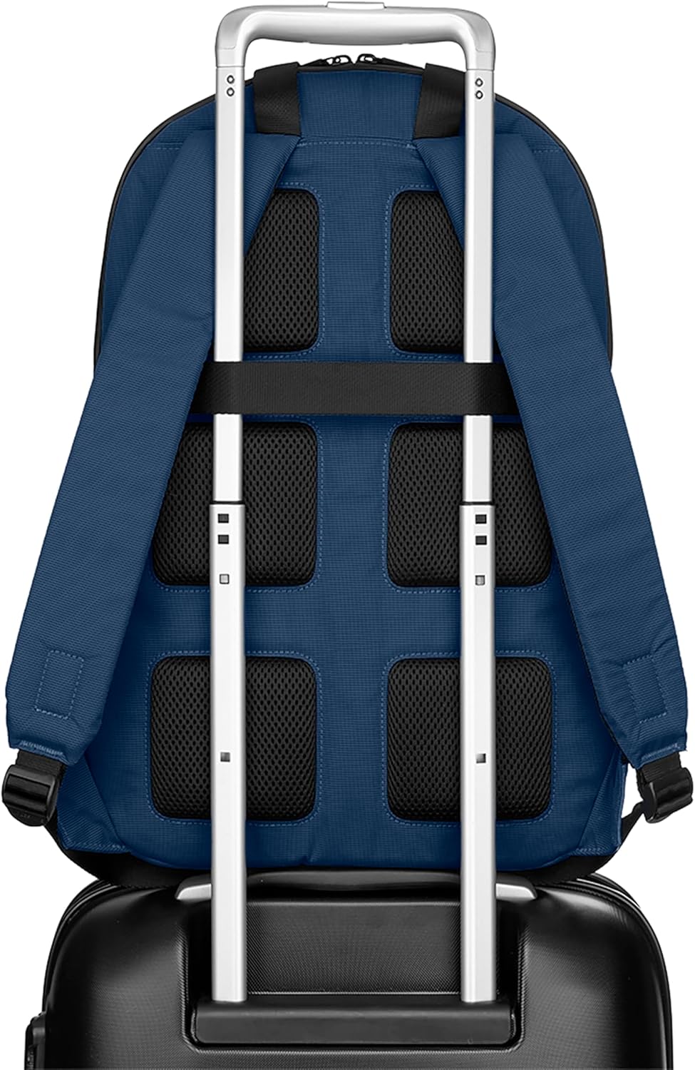 Detalle 2 de Moleskine Sac à Dos Collection Metro pour ordinateur portable / tablette jusqu’à 15" – Bleu Saphir (31 x 47 x 13 cm)