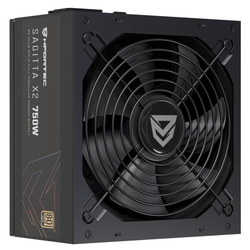 Thumbnail 2 de Nfortec Sagitta X2 fuente ATX 750W 80 Plus Gold