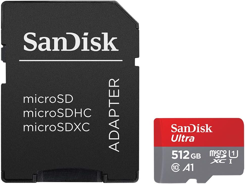 Detalle de SanDisk Ultra microSDXC 512 GB UHS-I für Chromebook + Adapter – 150 MB/s, A1, Class 10, U1