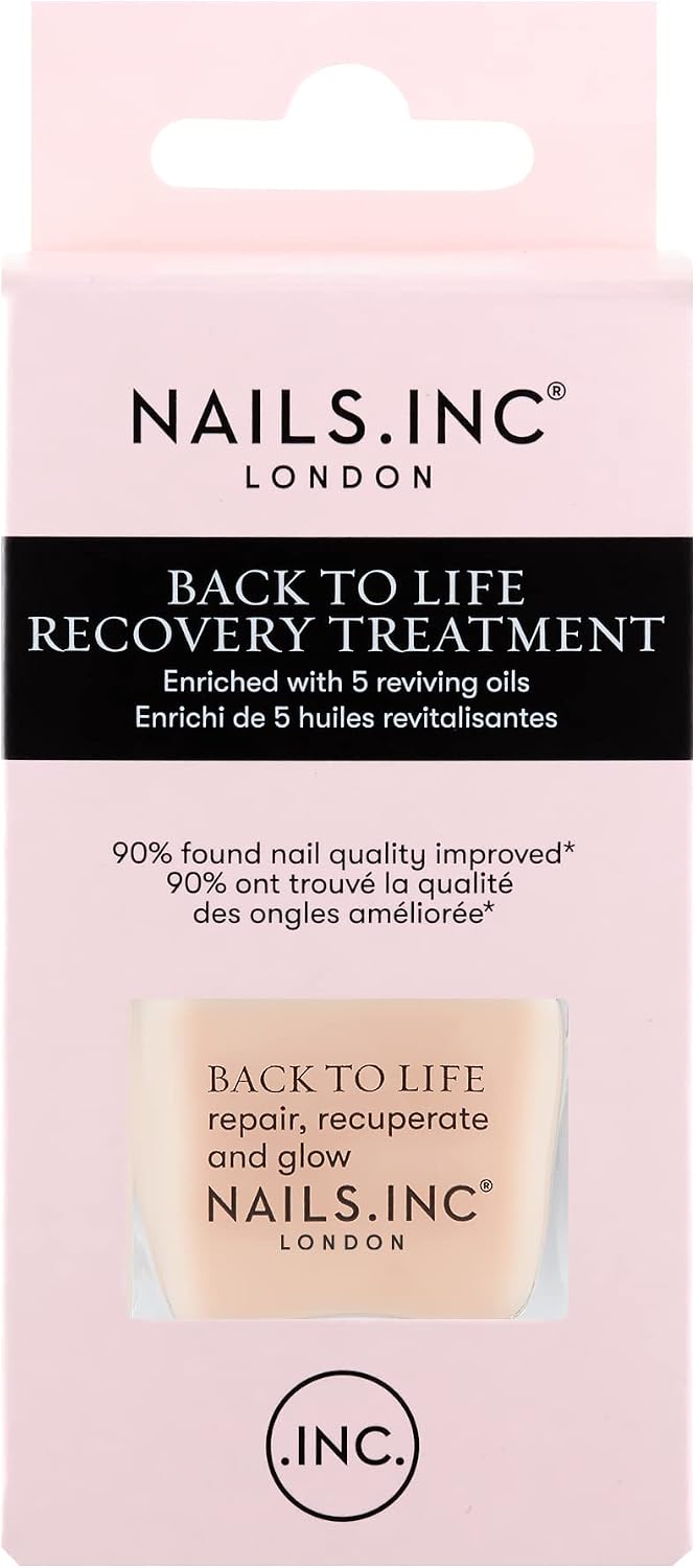 Nails Inc Back to Life Recovery Treatment 2-in-1 nail treatment & base coat