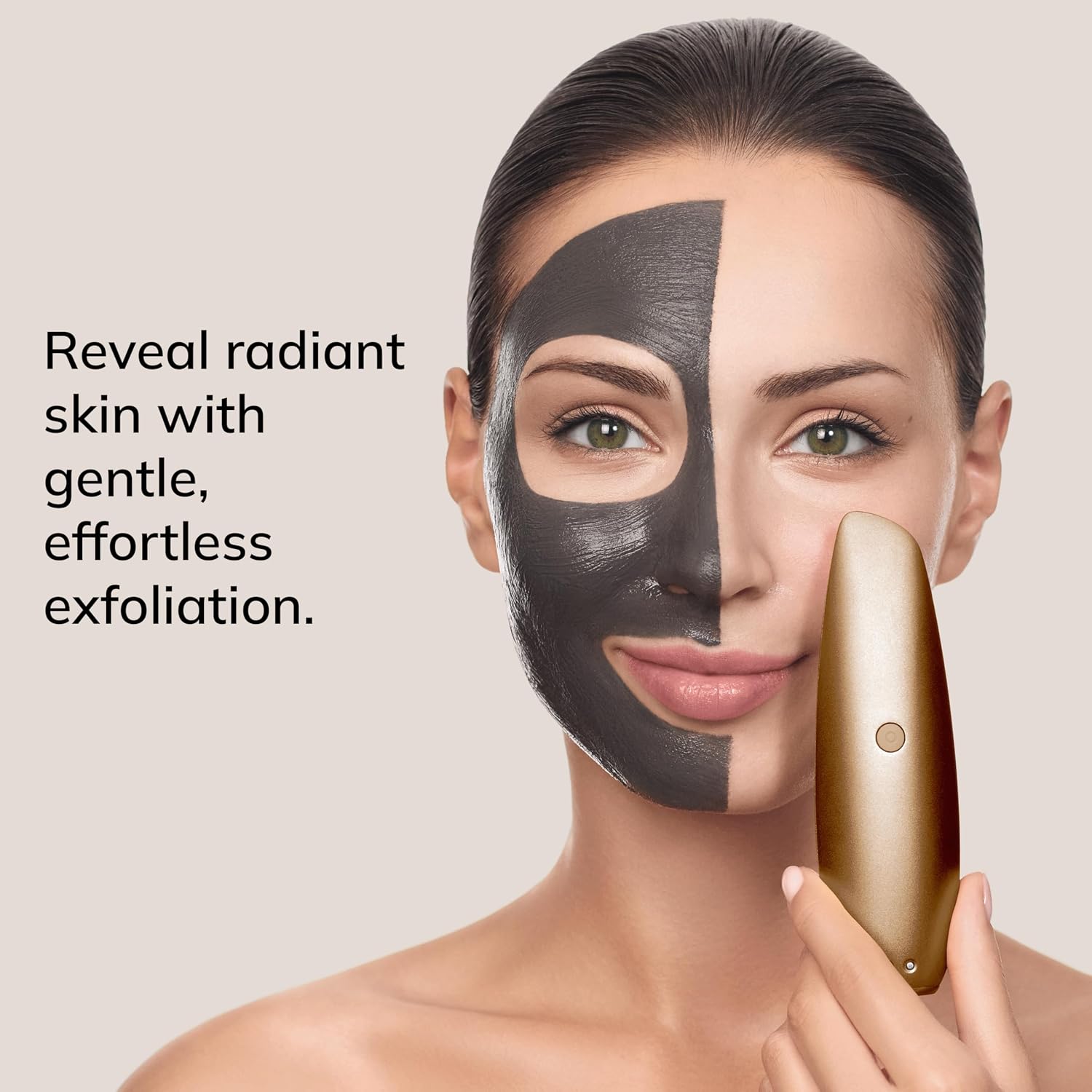Detalle de GESKE Maschera peeling magnetica 5 in 1 SmartAppGuided™ – pulizia profonda e routine personalizzata