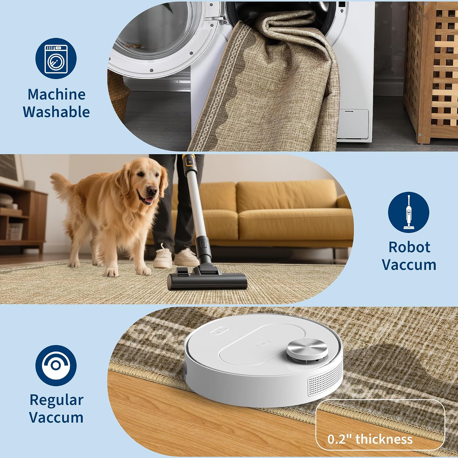 Thumbnail 6 de GarveeHome Indoor Rug 2x3