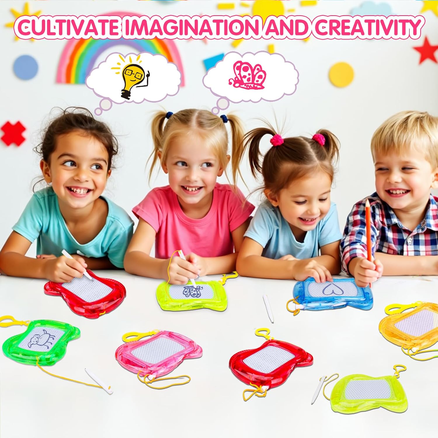 Thumbnail 4 de Mini Magnetic Drawing Board 16pcs
