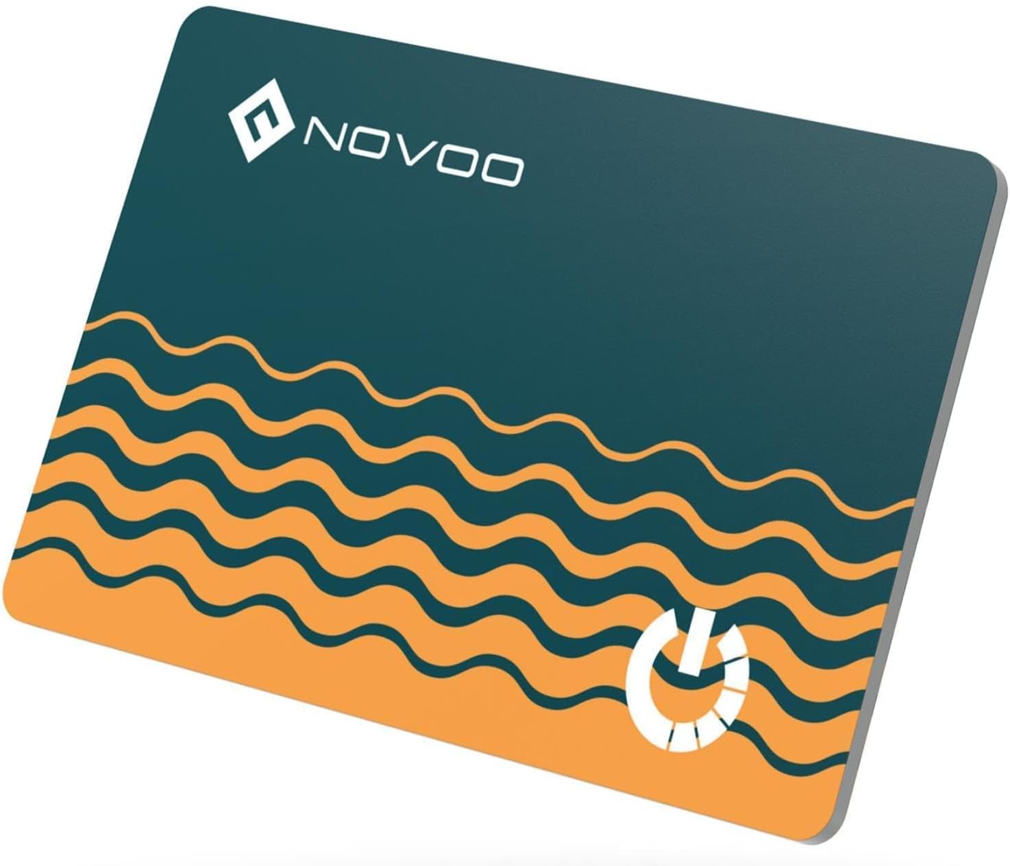Detalle de NOVOO Air Tag Card Wallet Tracker Slim 1,6 mm per Apple Dov’è: localizzatore sottile con IP68 e batteria fino a 6 anni