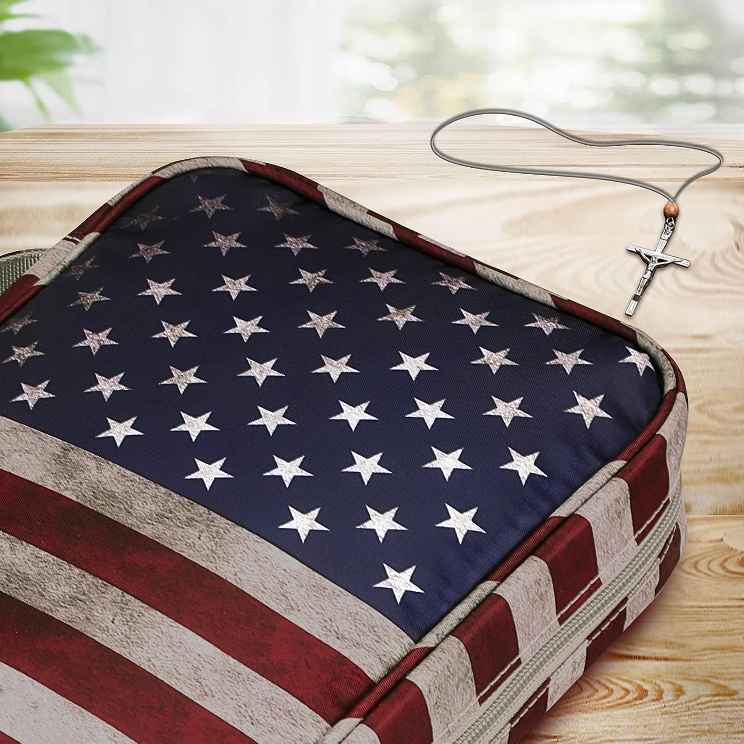 Thumbnail 6 de FINPAC Bible Cover Polyester Canvas
