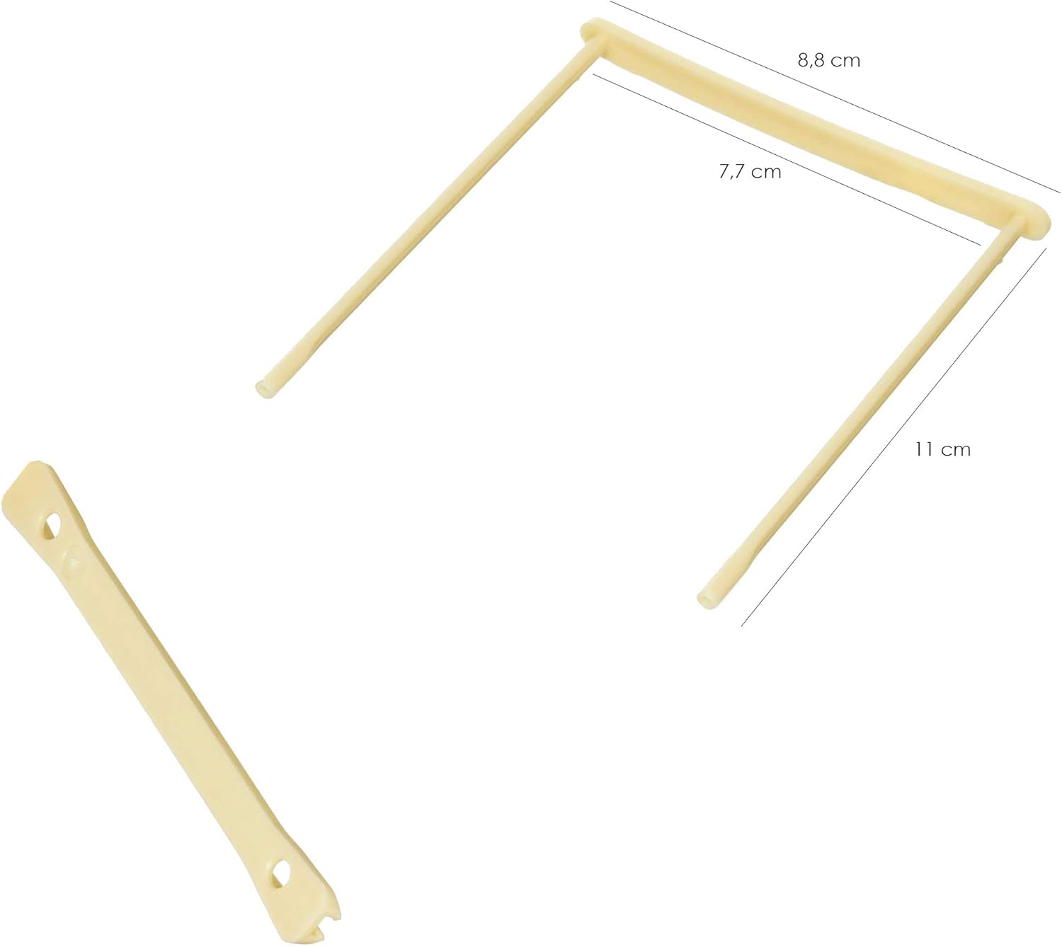 Thumbnail 1 de Fast Lot de 50 Relieurs d'Archives en Plastiques Beige pour Documents Standards