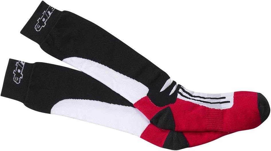 Detalle de Alpinestars 1207240 skarpetki Racing Road, czarno-czerwone, S/M, dwupak
