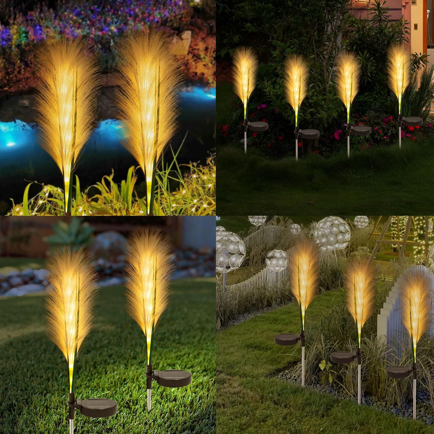 Thumbnail 3 de A.bigwhale Solarleuchten für Außen Garten – 2er-Set Warmweiß, wasserdicht