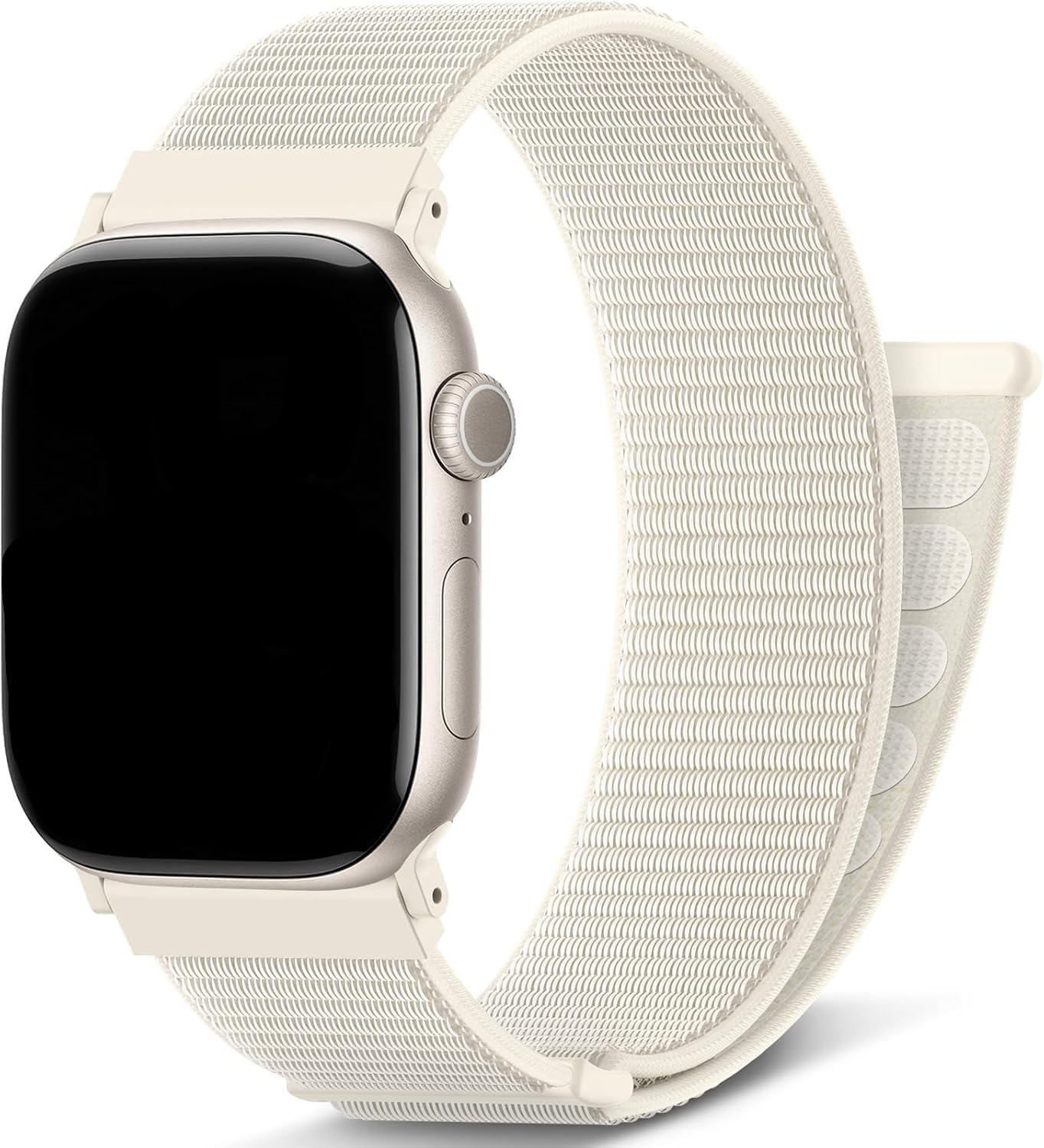 Detalle de Panda Bobo Nylon Sport Loop for Apple Watch (46mm/44mm/45mm/49mm) – versatile, breathable band
