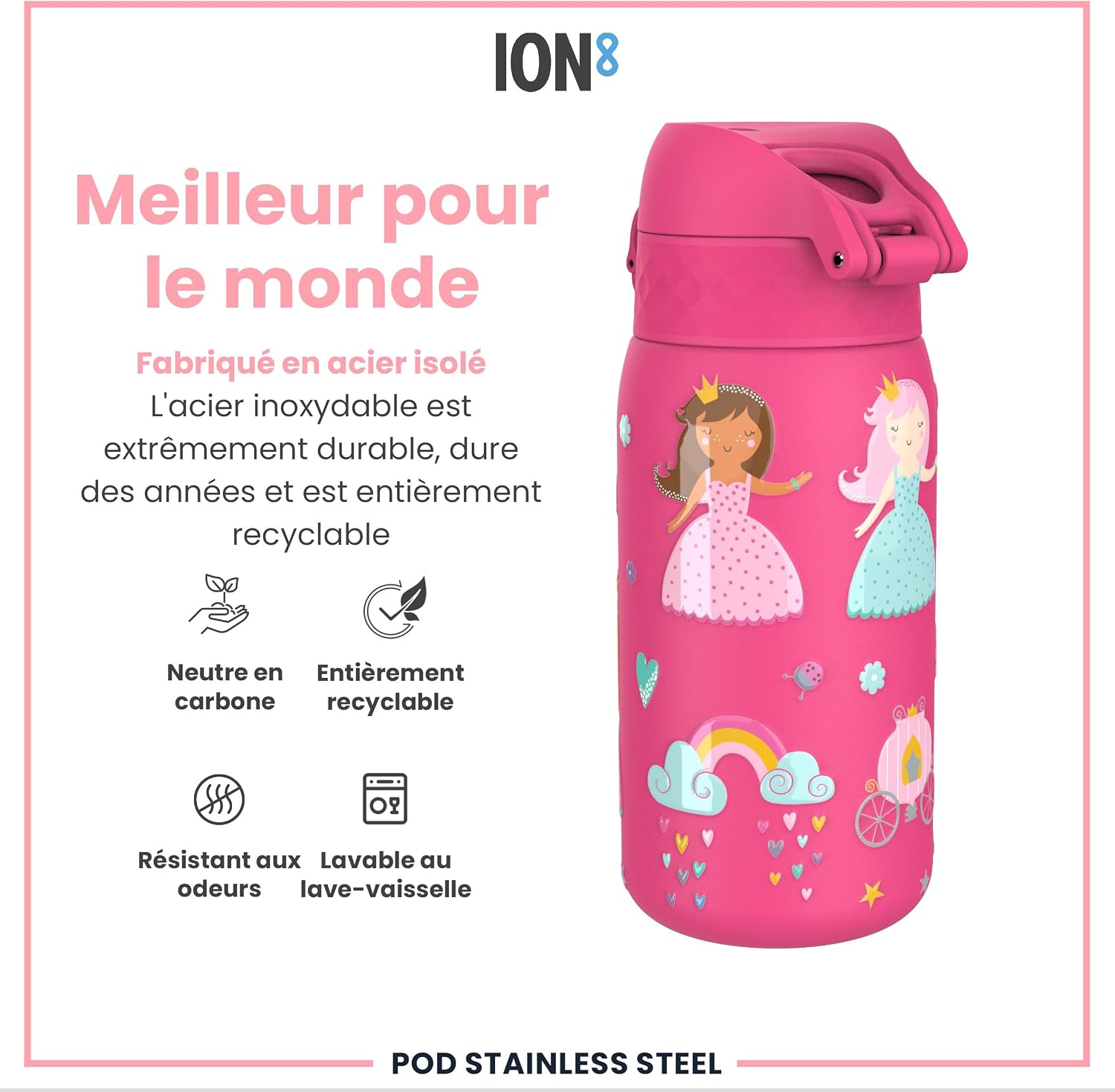 Thumbnail 4 de ion8 Gourde Isotherme Enfant 320ml 🥤