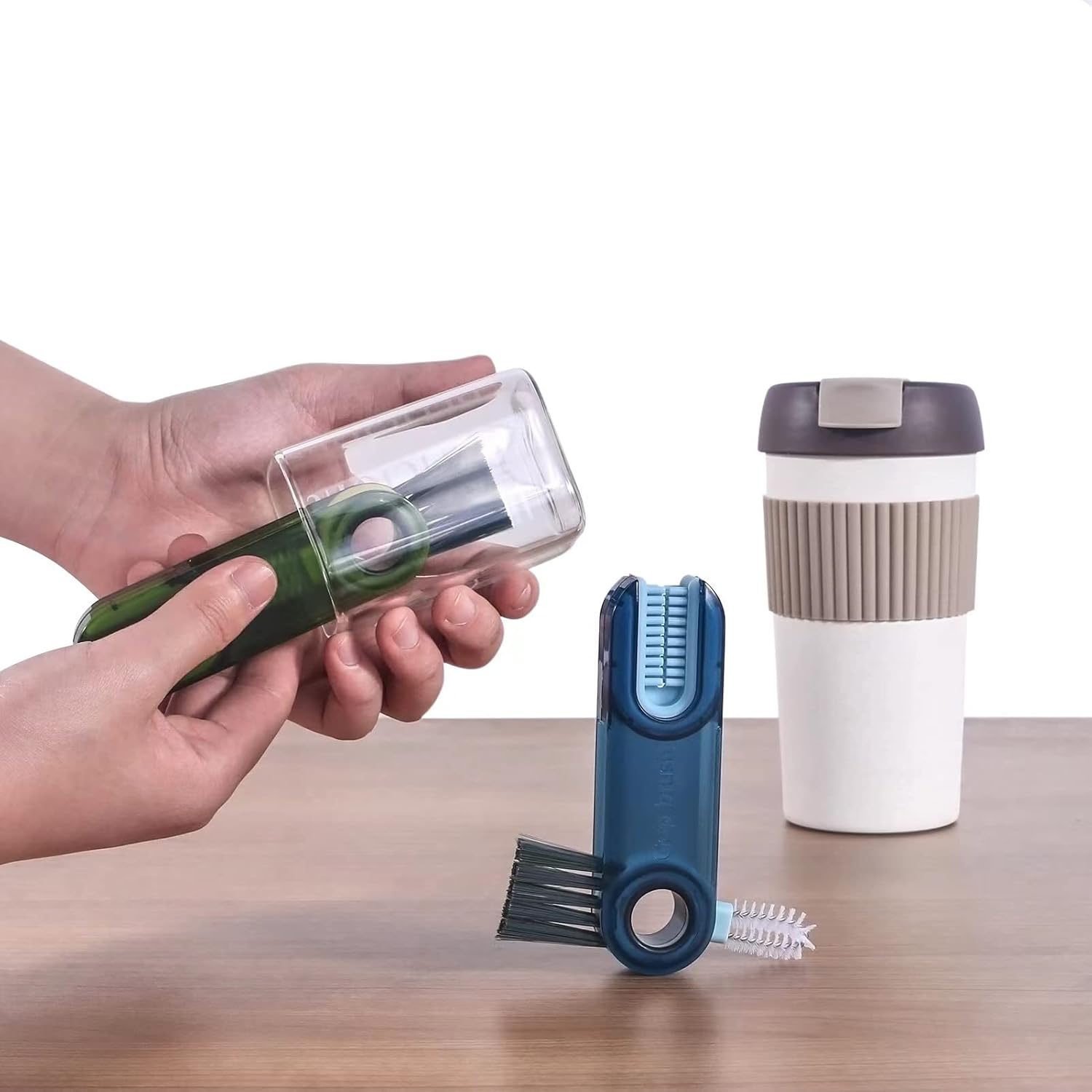 Thumbnail 5 de 3 in 1 Cup Lid Gap Cleaning Brush Set — Multifunctional Silicone Cup Holder Cleaner