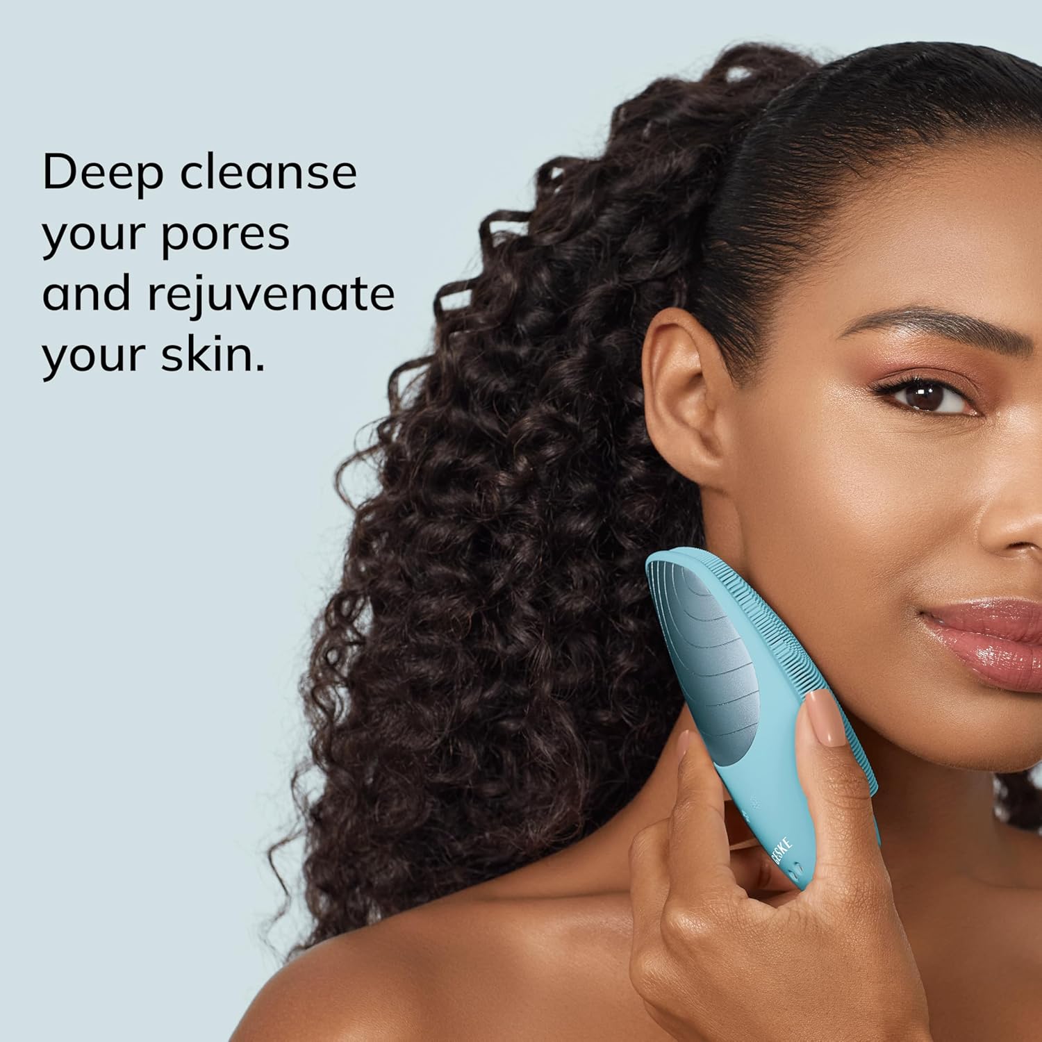 Detalle de GESKE Brosse faciale thermique sonique SmartAppGuided 6 en 1
