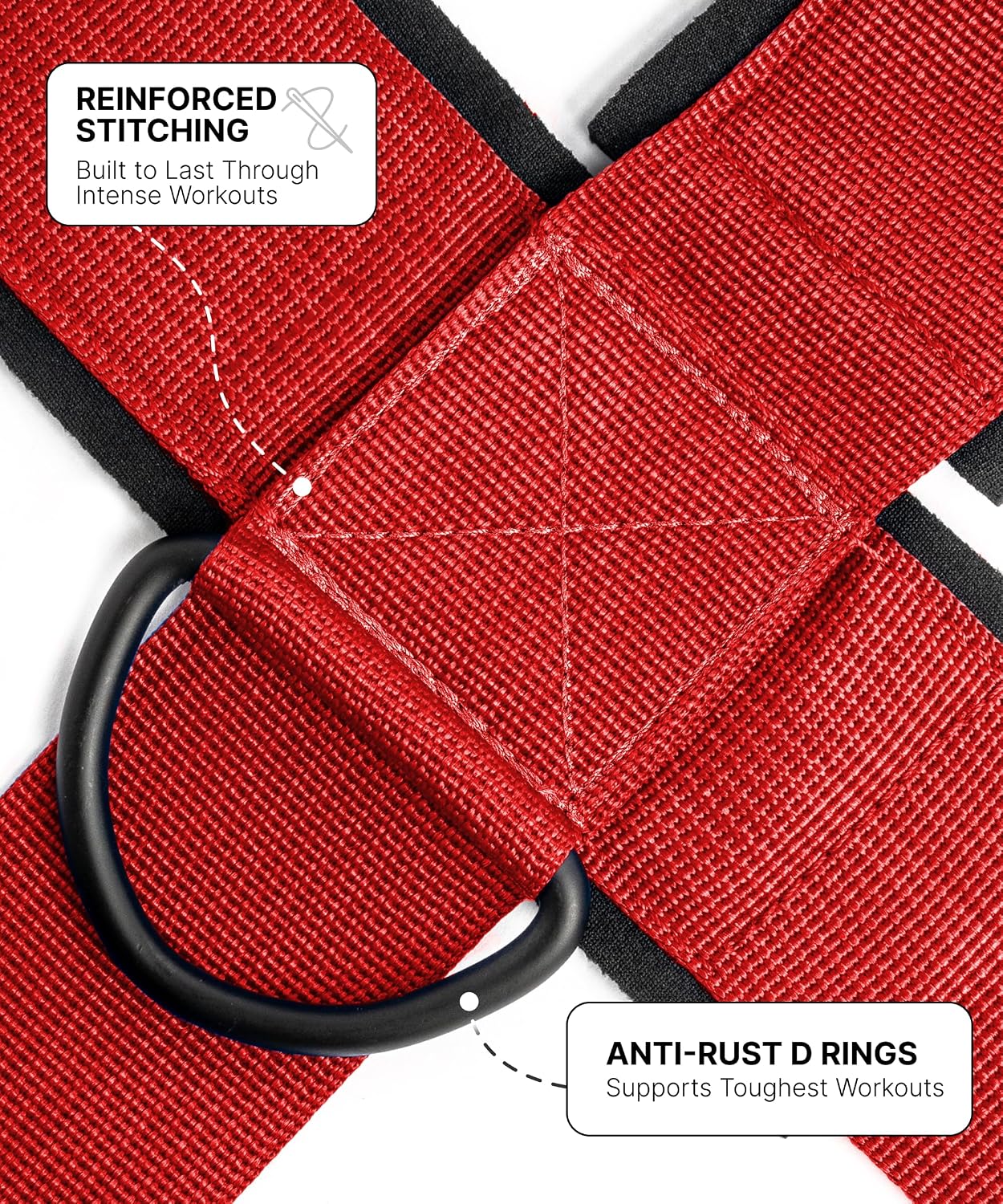 Detalle de DMoose Fitness Neck Harness for Weight Lifting with adjustable head & chin strap and steel chain