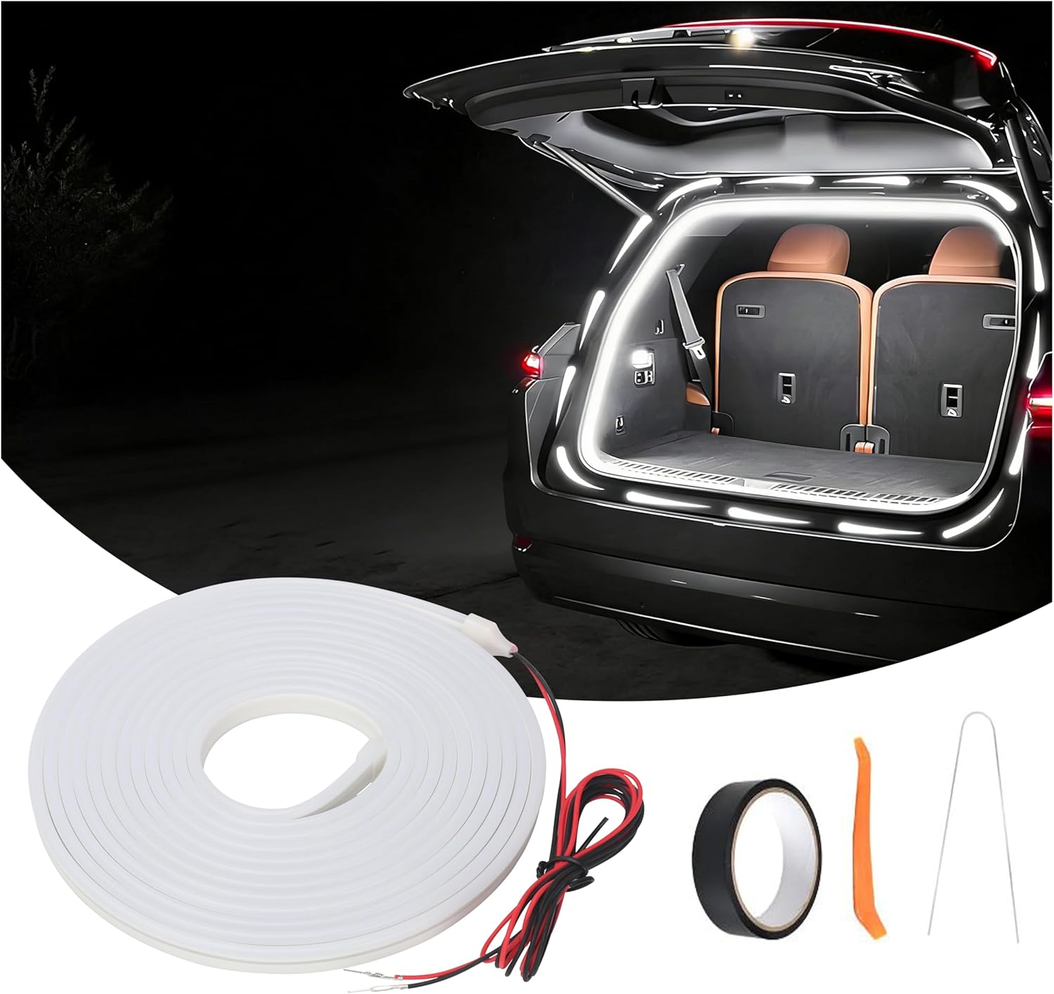 Detalle de Auto Kofferraumbeleuchtung LED 4 m