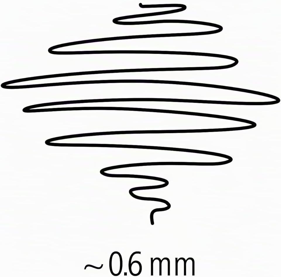 Detalle de STAEDTLER Lumocolor 318 Rotulador permanente negro 0,6 mm