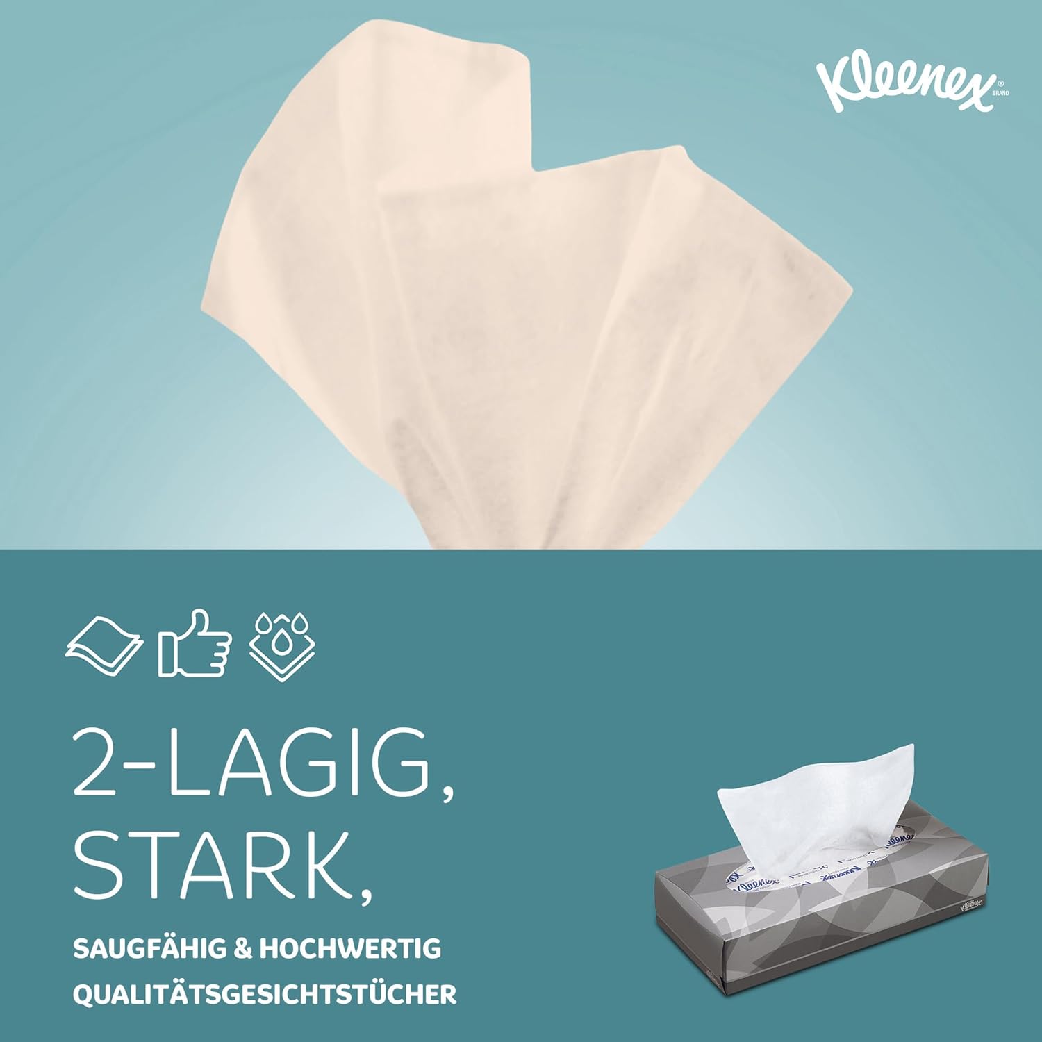 Thumbnail 4 de Kleenex Fazzoletti Viso 8815 4.000 veline 🧻