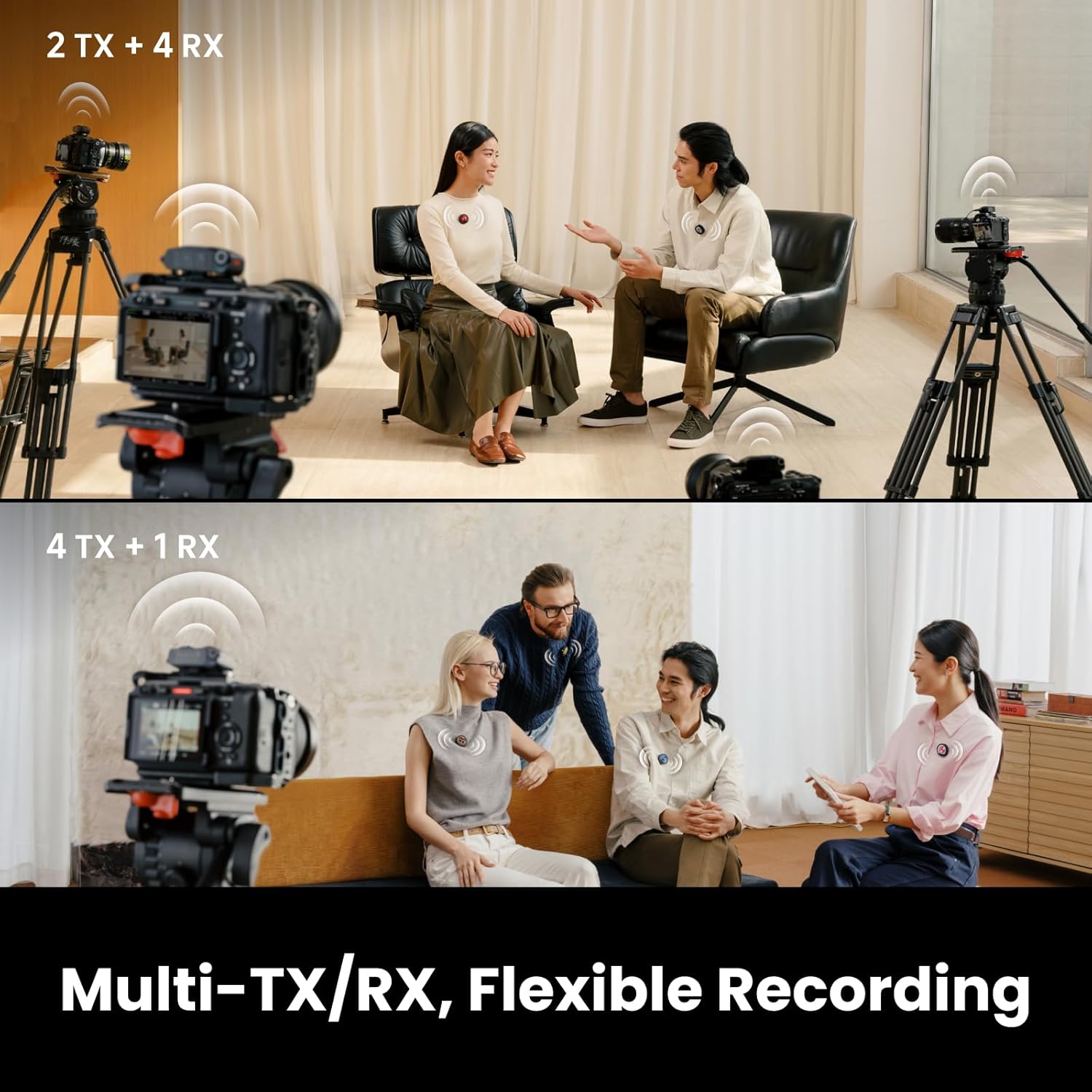 Thumbnail 5 de Insta360 Mic Pro MCA10 Wireless Lavalier Microphone with E-Ink Display