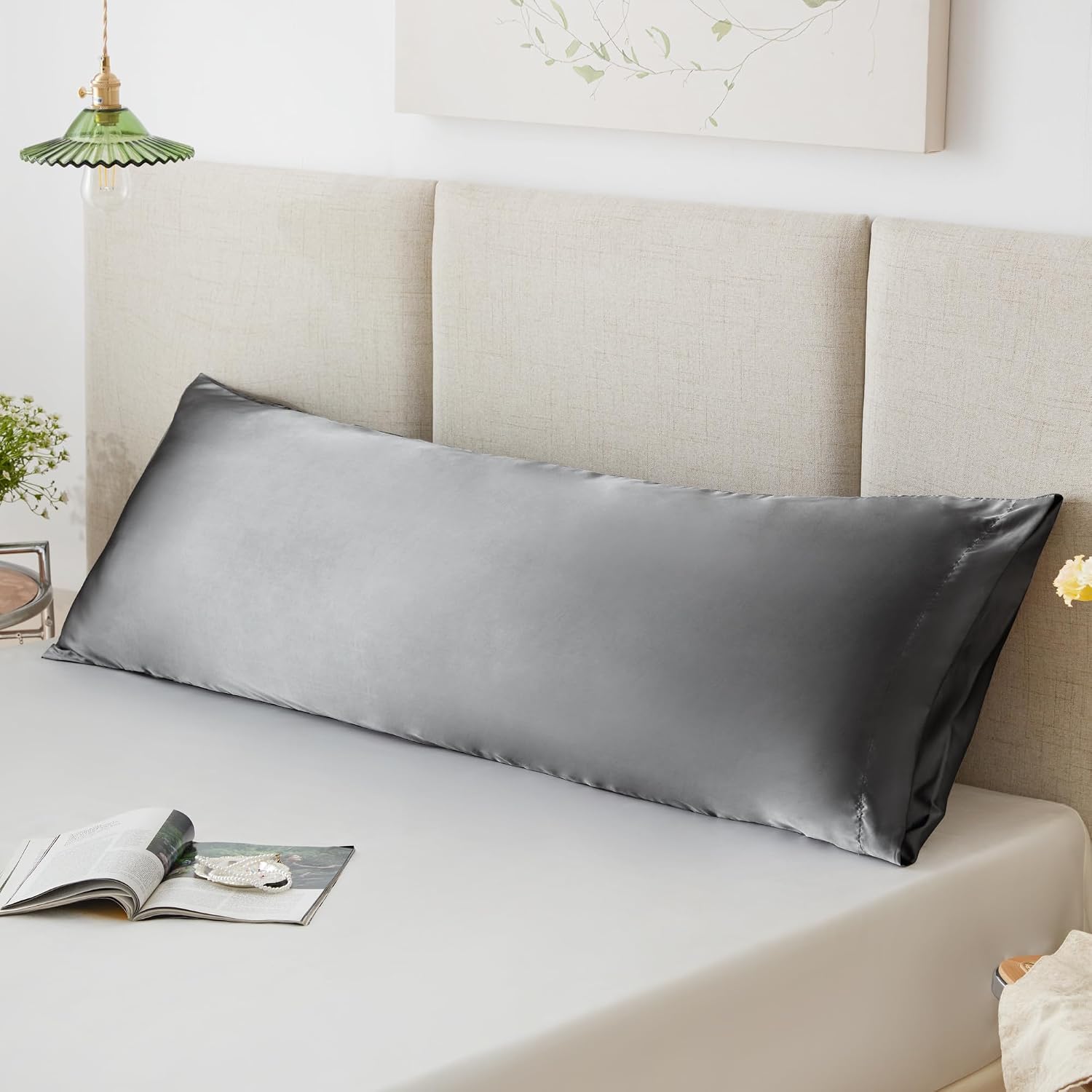 Thumbnail 6 de Love's cabin satin body pillowcase 20" x 54