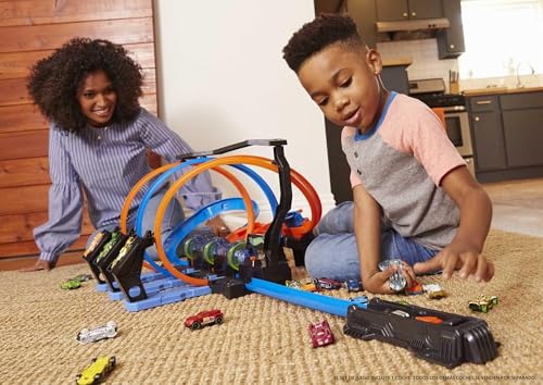 Thumbnail 1 de Hot Wheels pista de coches Corkscrew Crash Set