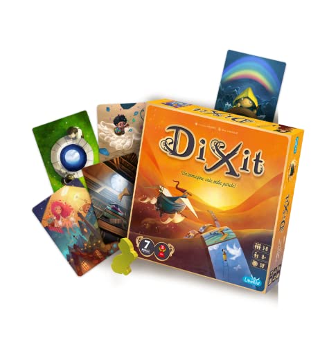 Detalle 2 de Dixit – Gioco da Tavolo di Immaginazione e Fantasia (Edizione Italiana, 3–8 Giocatori, 8+ Anni, Asmodee)