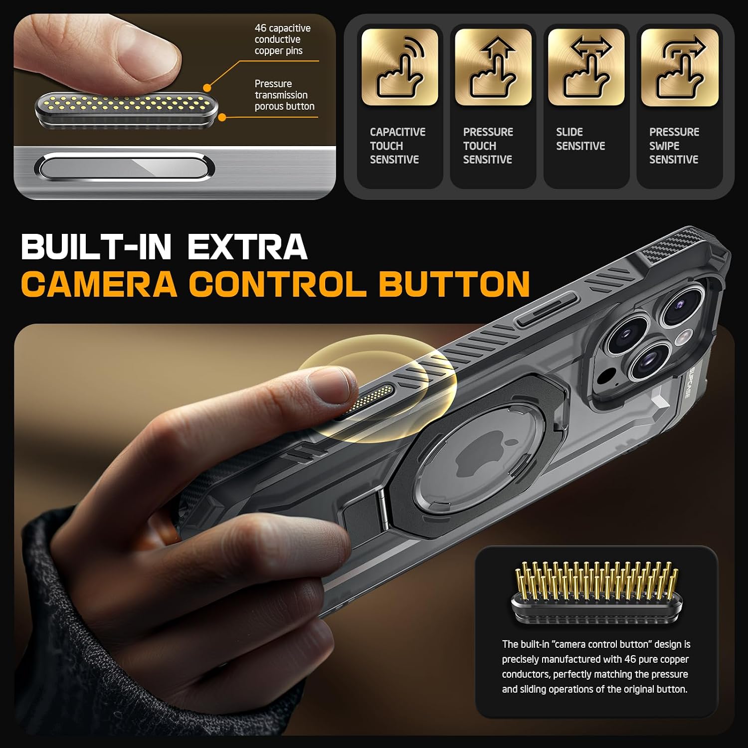 Thumbnail 2 de SUPCASE Unicorn Beetle Grip for iPhone 16 Pro Max