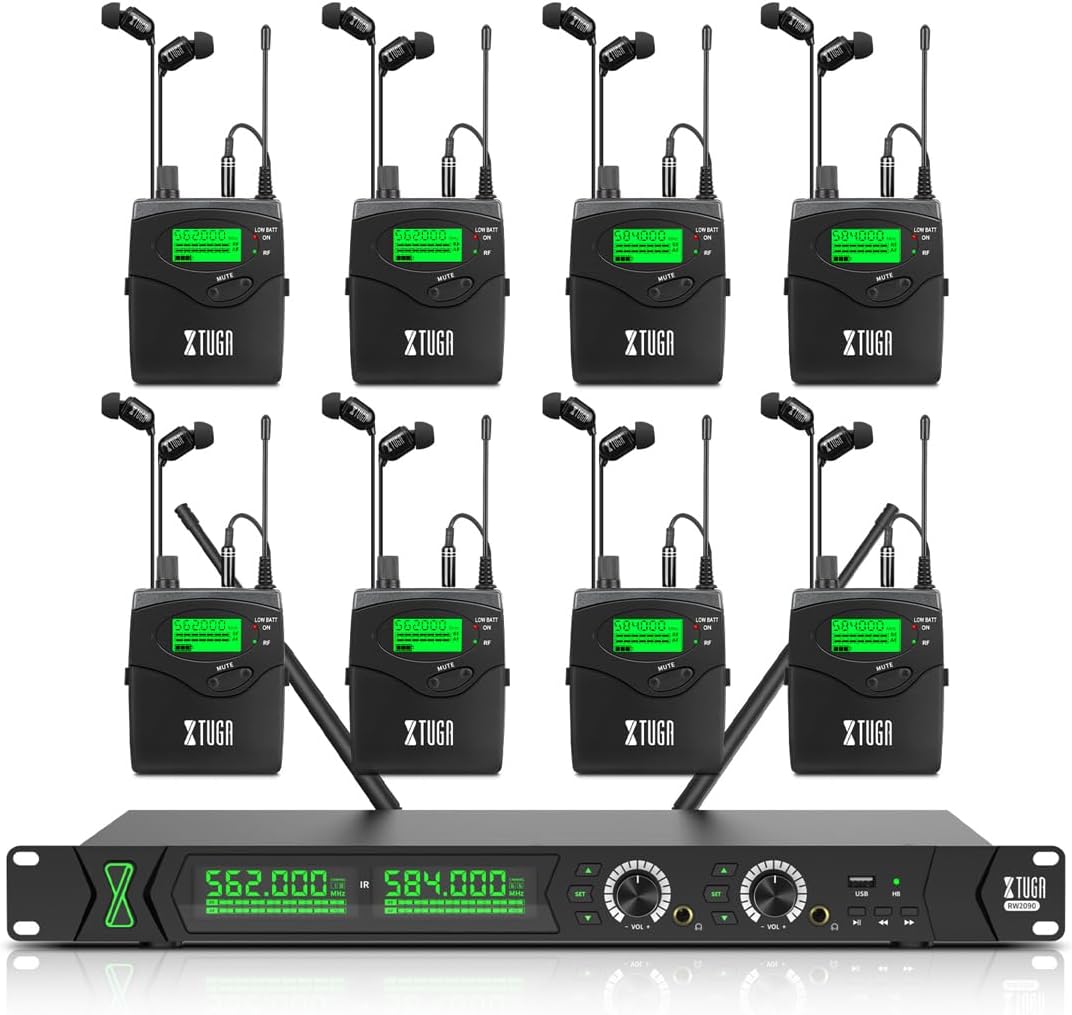 Detalle de XTUGA Wireless In-Ear Monitor System RW2090