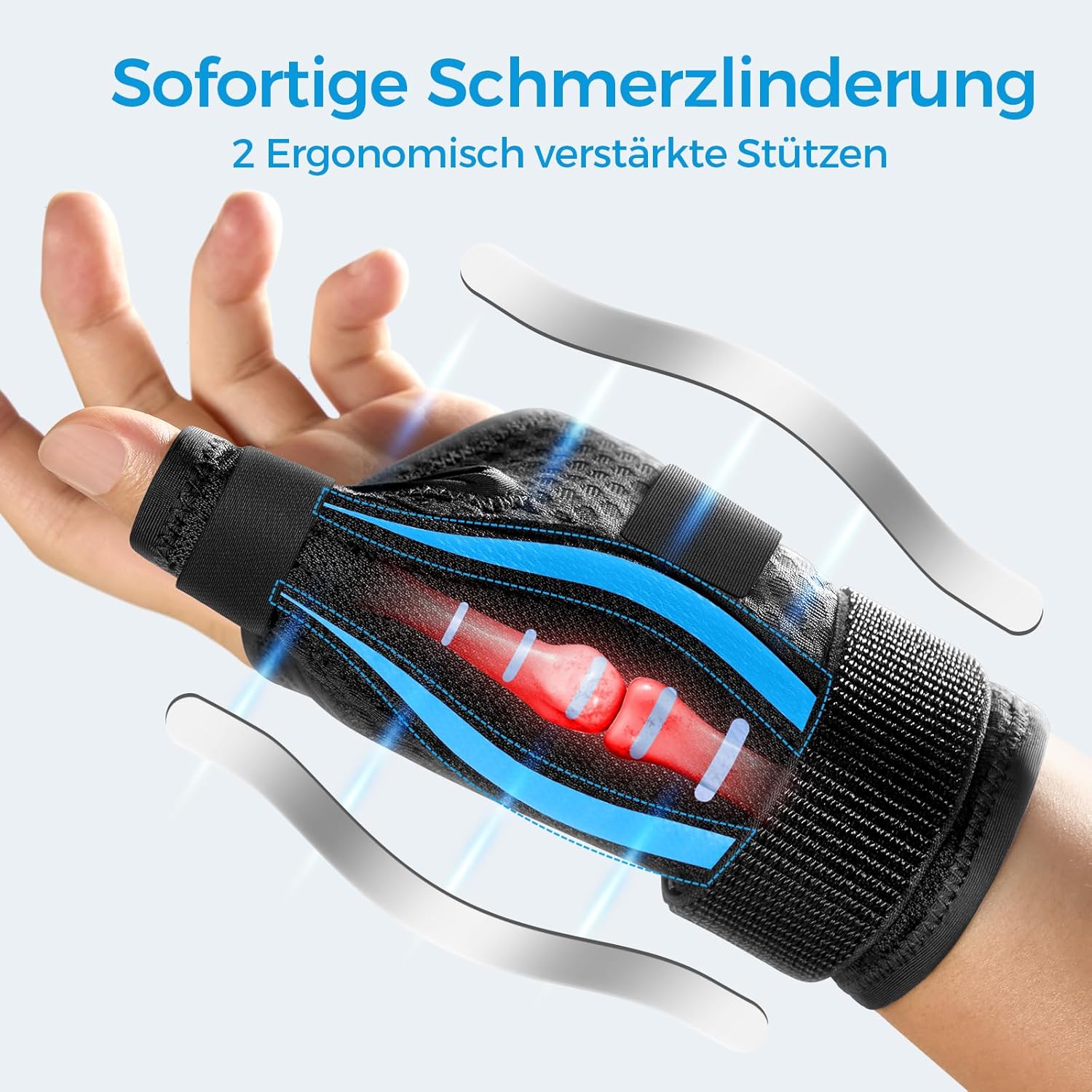 Thumbnail 1 de FULDAY Daumenbandage Schnappdaumen L