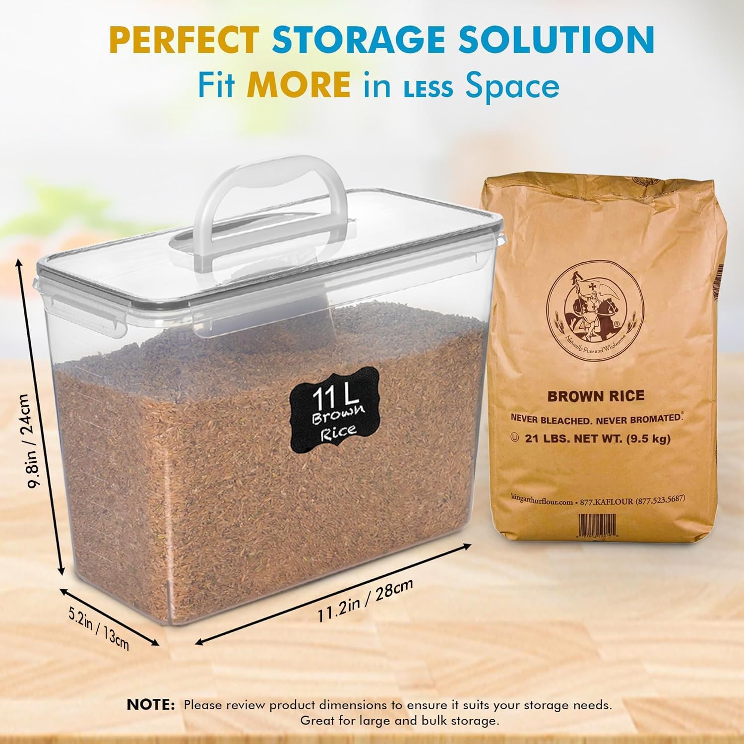 Detalle de Shazo 2 PC 11L Airtight Food Storage
