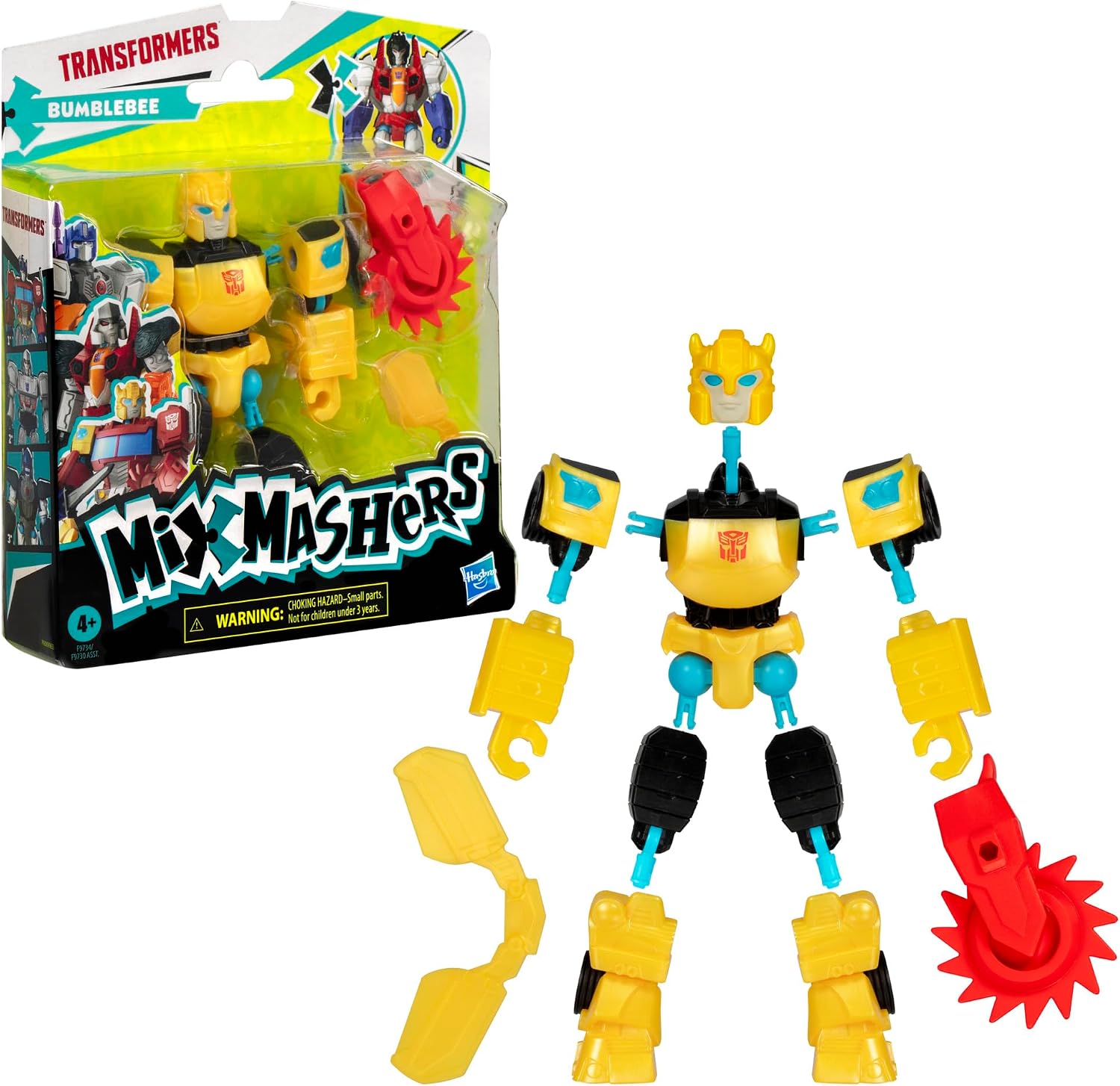 Detalle de Transformers MixMashers Bumblebee action figure