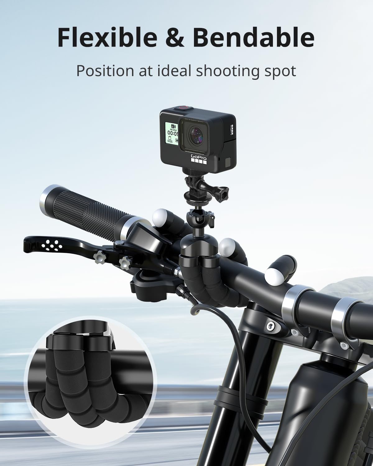 Detalle de UBeesize Flexible Mini Tripod 30 ft