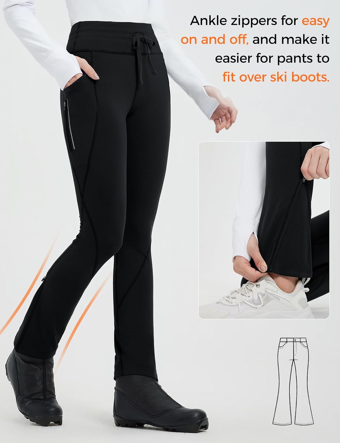 Thumbnail 2 de Baleaf Women's Thermal Leggings ⚙