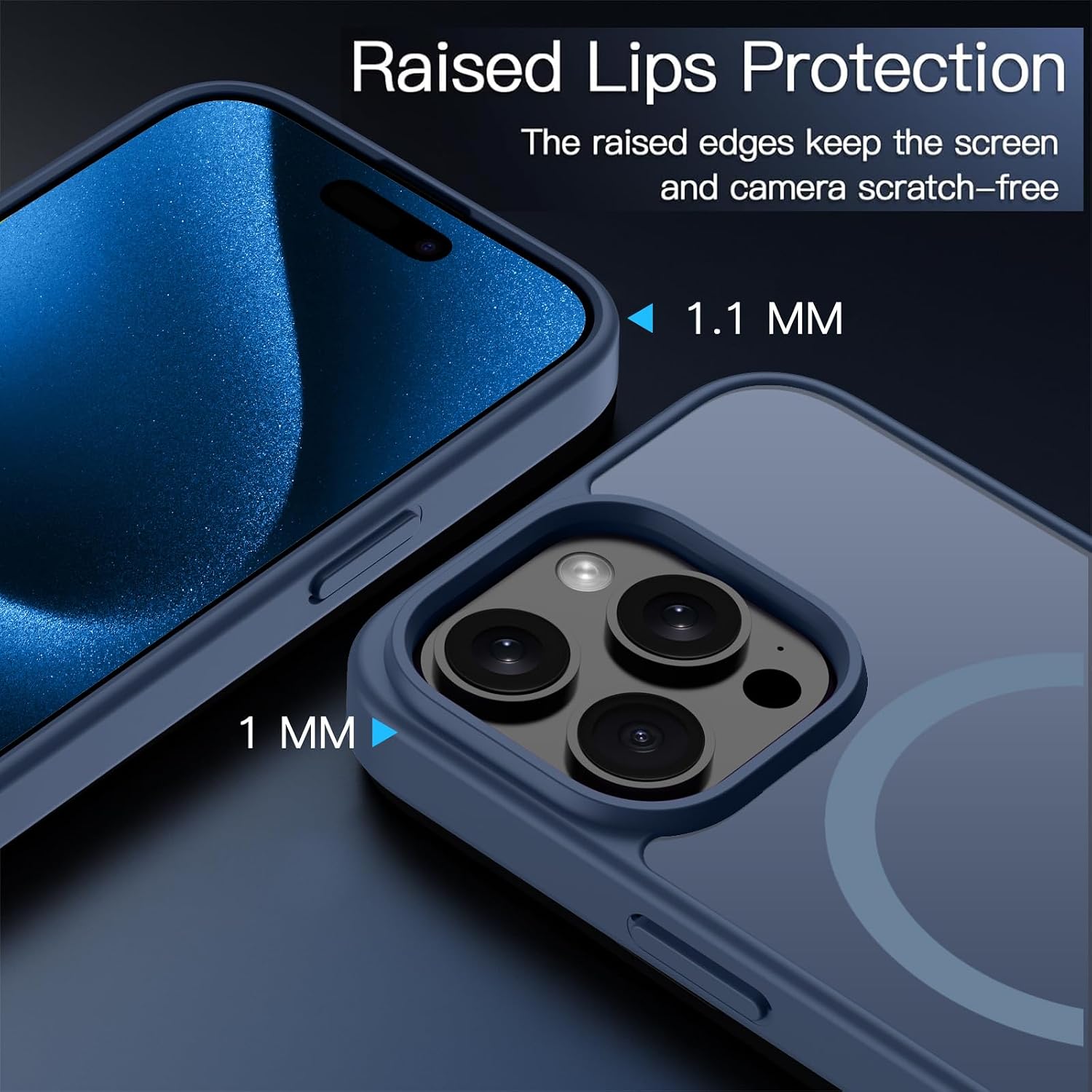 Detalle 2 de ORDA Magnetisch Hülle iPhone 15 Pro 6,1 Zoll MagSafe