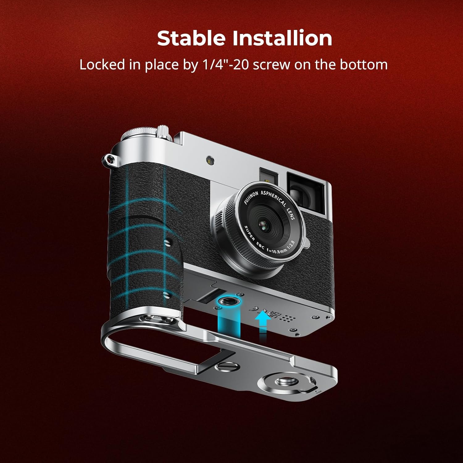 Detalle de SMALLRIG X Half 44,5 g L‑Griff für FUJIFILM X Half