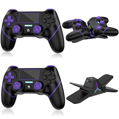 Detalle de Reddening PS4 Controller 2er-Set mit Docking-Station