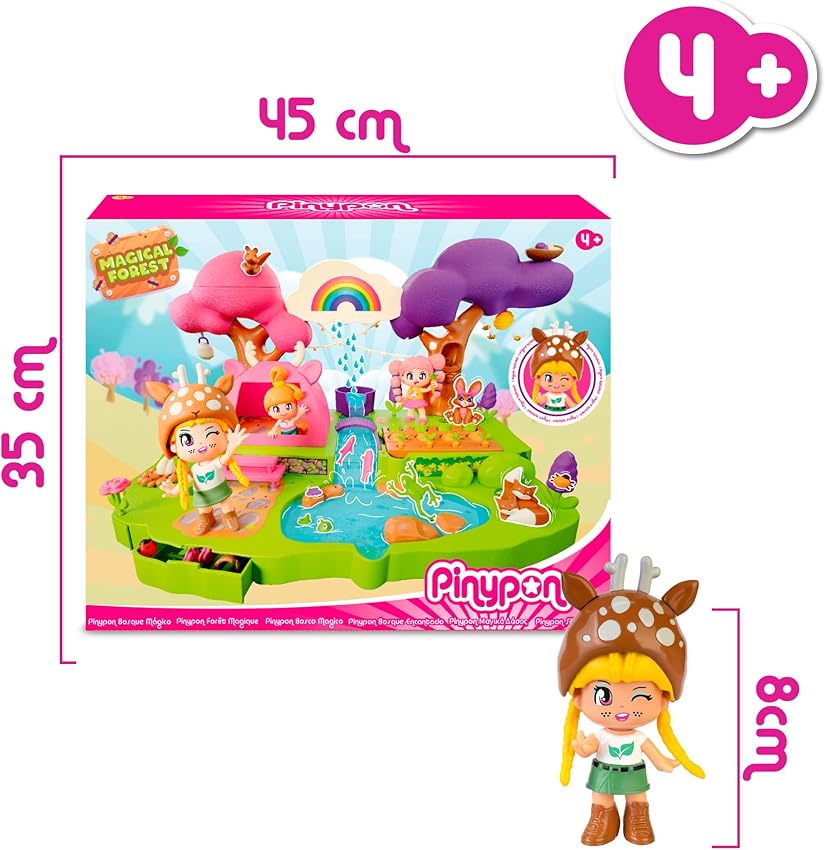 Thumbnail 1 de Famosa Pinypon PIN Y PON Bosque Mágico, 1 figura 🧸