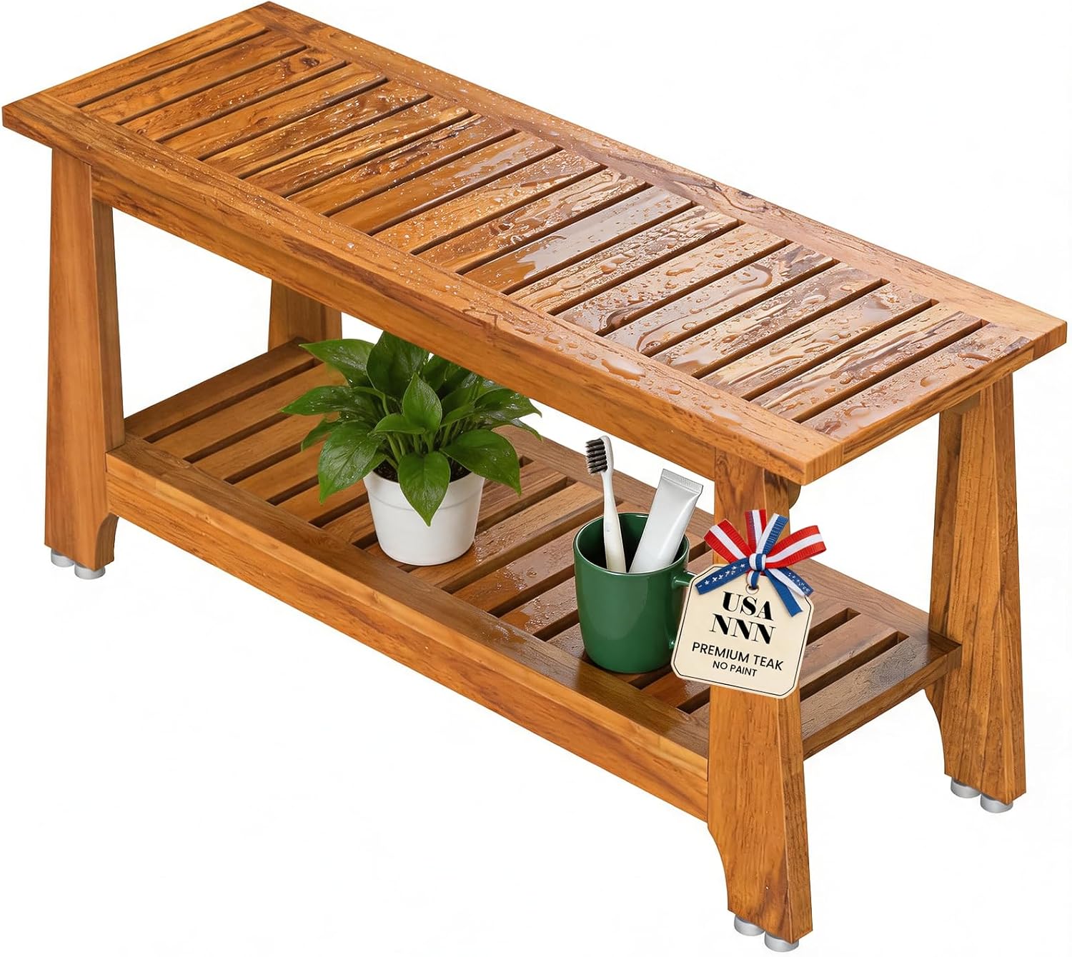 NNN 36" Teak Shower Bench ⚙