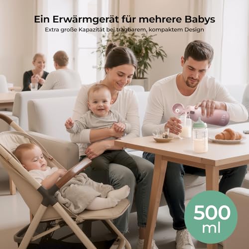 Detalle 2 de Momcozy Flaschenwärmer – unterwegs: schnell erwärmen, sicher und kompakt