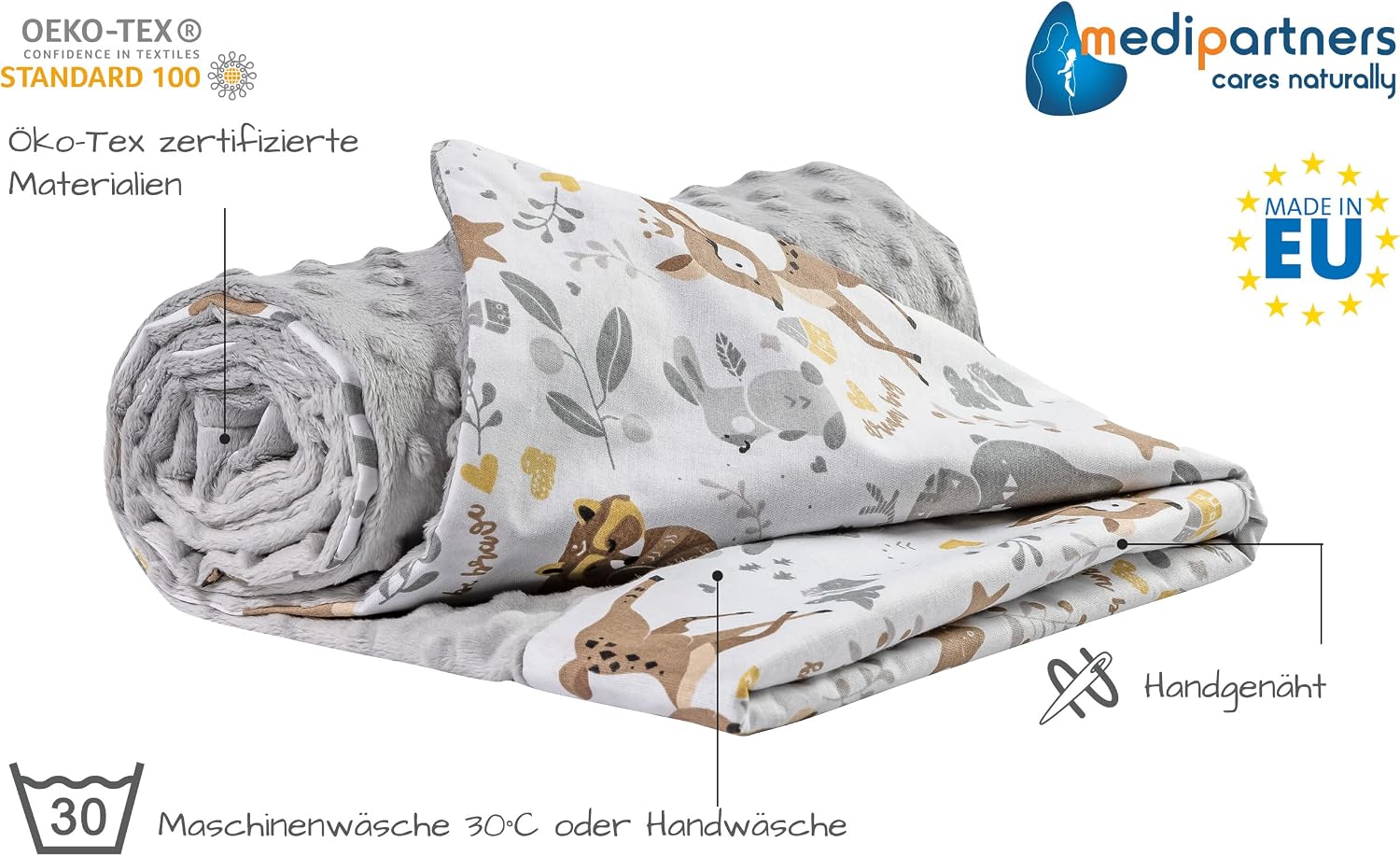 Thumbnail 1 de Medi Partners Babydecke 75x100cm