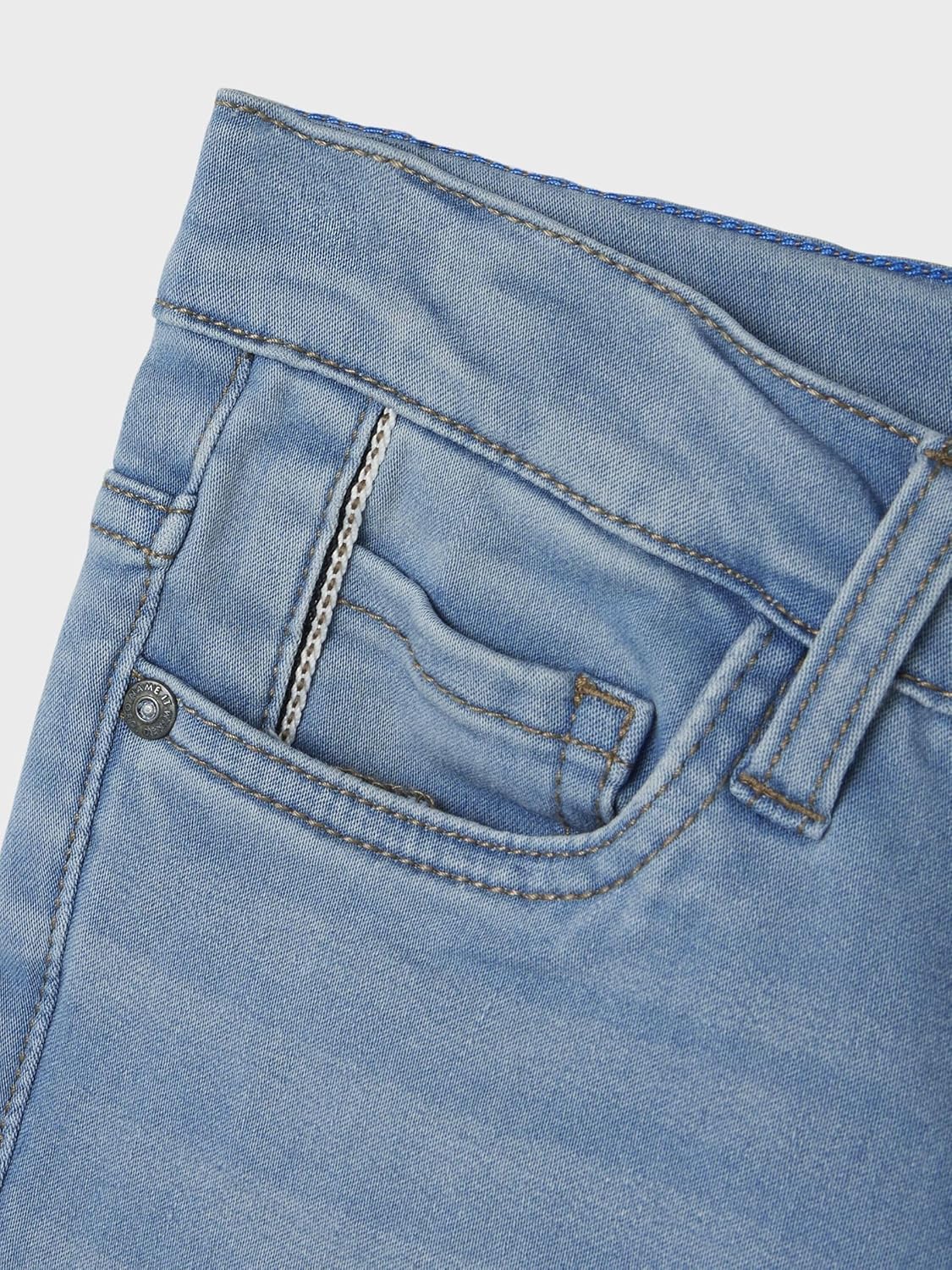 Thumbnail 6 de Jeans garçon Name It Nkmtheo Denim extensible – coupe extra slim